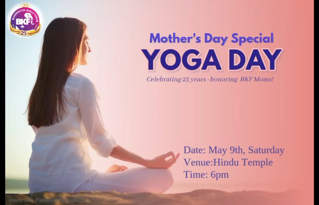 Yoga Day (Mother’s Day Special)
